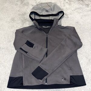 Under Armour Women’s Zip Hoodie with Removable Hood, Medium